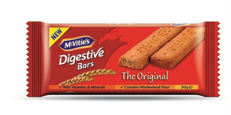 All-new Digestive Bars by McVities 
